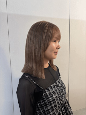 《花屋併設》ミルクティーカラー