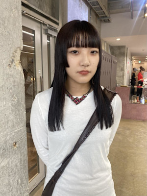 ぱつっとカット