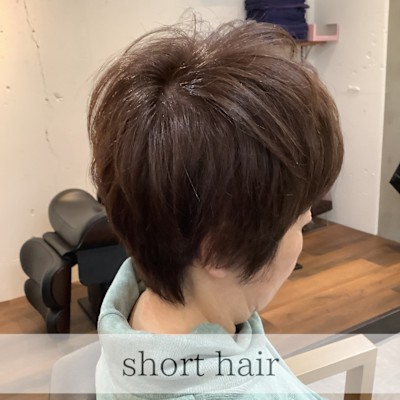 お客様スタイル ふんわりショート