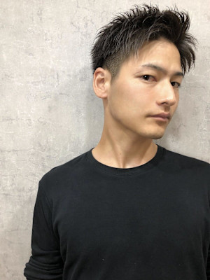 メンズ2ブロショート