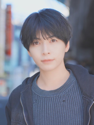 シースルーマッシュ/韓国ヘア/ナチュラルヘア/黒髪マッシュ