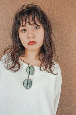 シャギーパーマ