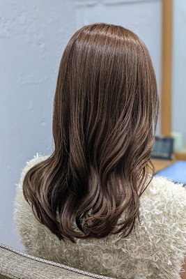 大人グレージュ