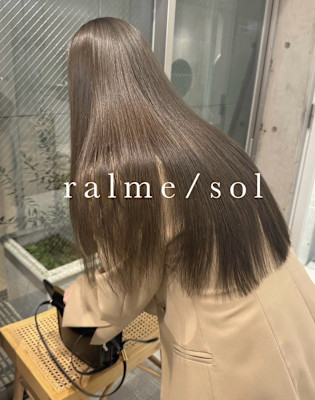 ralmesol ブリーチレイヤー髪質改善【ラルム】×スタ