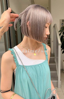 ralmesol ブリーチレイヤー髪質改善【ラルム】×スタ