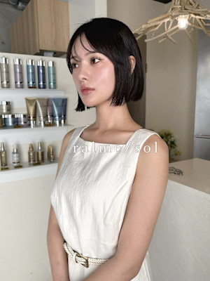 ralmesol 骨格カット髪質改善