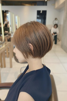 【小田急相模原】丸みショートボブ