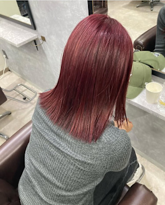 ボルドーカラーリング