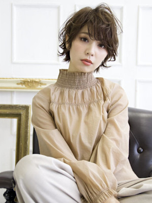 美髪♪マッシュフェザーショート