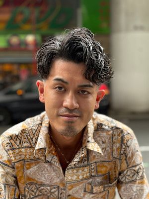 サーフカール×テーパーフェード