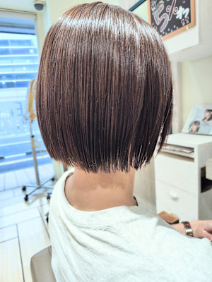 ボブ/ミニボブ/切りっぱなし