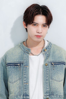 フェザーパーマ/センターマッシュ