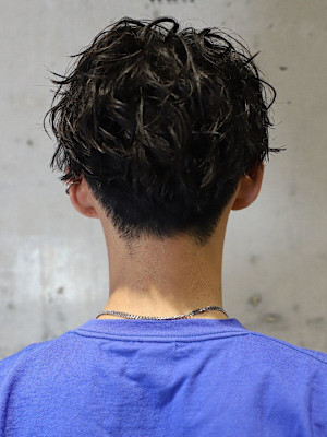 波巻きスパイラルパーマ