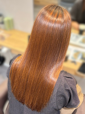 藤沢美容室/酸性縮毛矯正/髪質改善