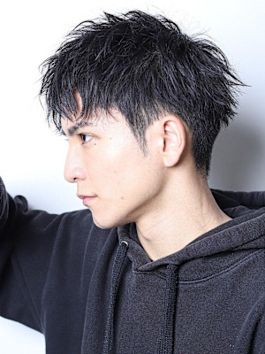 王道ハーフアップショート