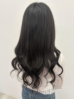 可愛いこと間違いなし！黒髪ロング！！