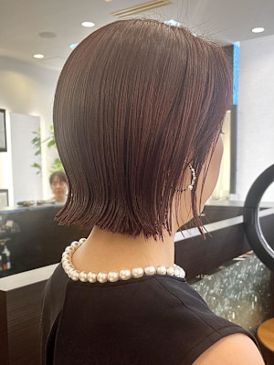 ぱつっとミニボブ