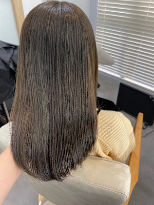 髪質改善オリーブベージュ