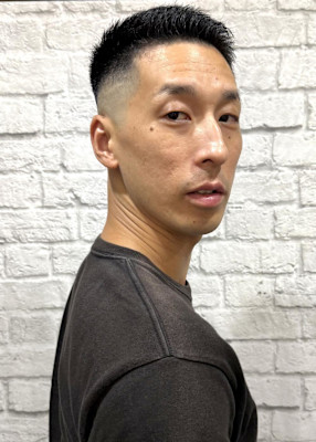 ビジネスに映える爽やかショートフェード