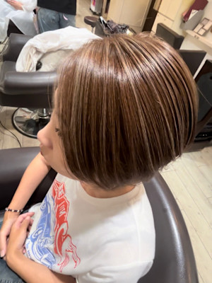 白髪ぼかしハイライト【錦糸町　ハイライト】