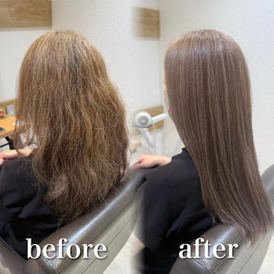 白髪ぼかし細めハイライト30代40代50代【藤沢　藤沢駅】