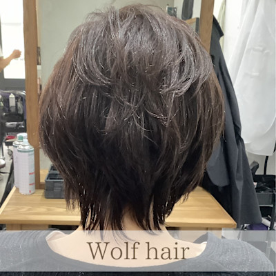 お客様スタイル 大人ウルフ