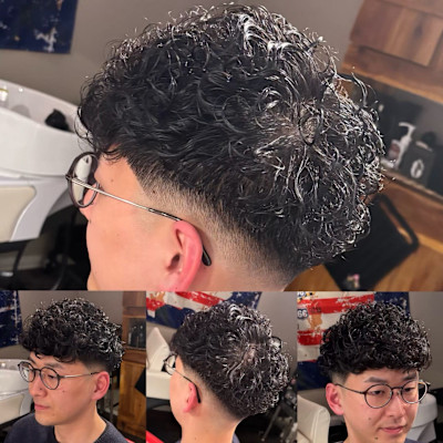 スパイラルパーマ