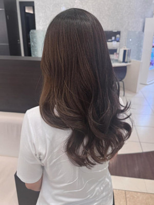 抜け感抜群◎アッシュブラウンカラー
