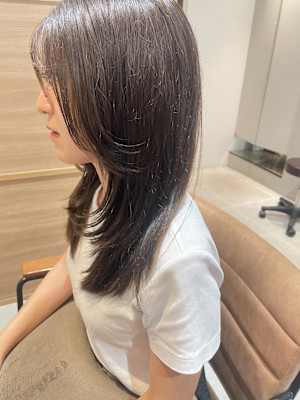 韓国風レイヤー＆オリーブグレージュ