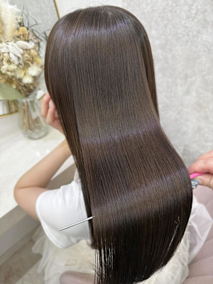 ミディアム/暗めカラー/デザインカラー/フェイスフレーミング