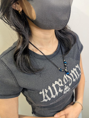 外した後も可愛くイメチェン！