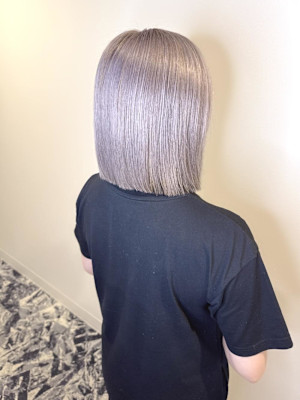 ピンクシルバーボブ