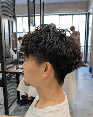 メンズパーマスタイル