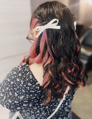 《みひろ》ライブヘアセット／ねじりハーフツイン