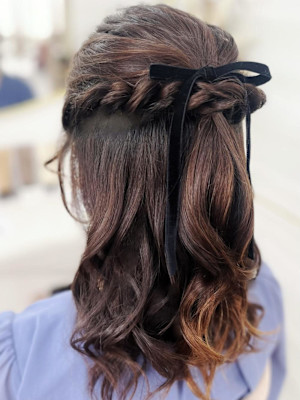 《みひろ》パーティーヘアセット