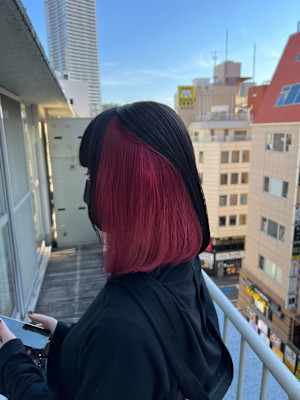 インナーカラー/ブリーチ/透明感カラー/イルミナカラー/池袋