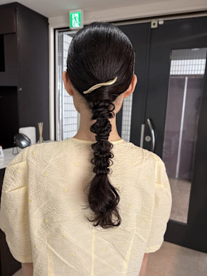 ミホ＊お呼ばれヘアセット