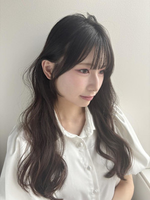 小顔効果抜群サイドバング☆