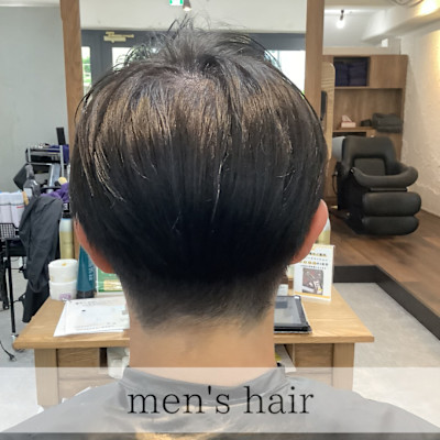 お客様スタイル ネイビーブラック!