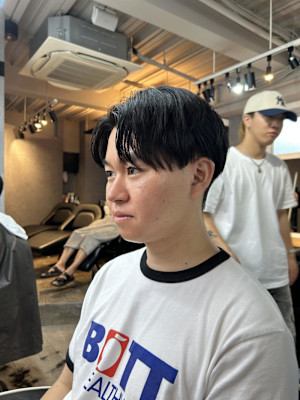 神田脩弥/センターパート/毛流れ/大宮