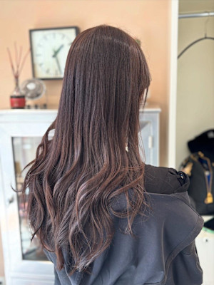 グレージュレイヤースタイル