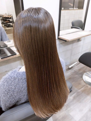 Apiuz Hair 美髪ストレート/艶ベージュ