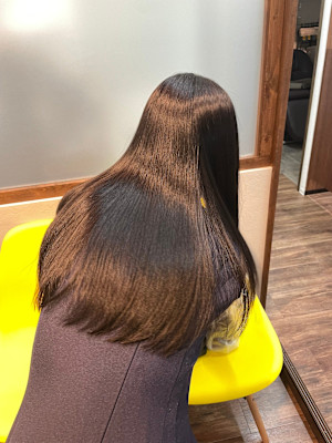 美髪矯正×水素トリートメント