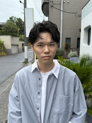 ナチュラルアップバング