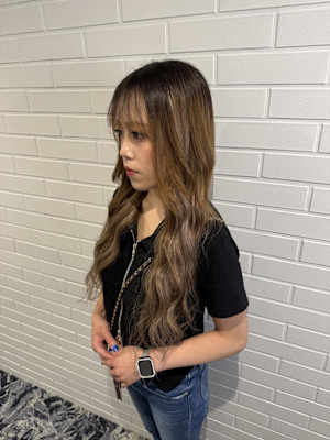 アッシュベージュ×パルージュ