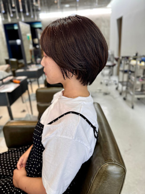 小顔ショートボブ