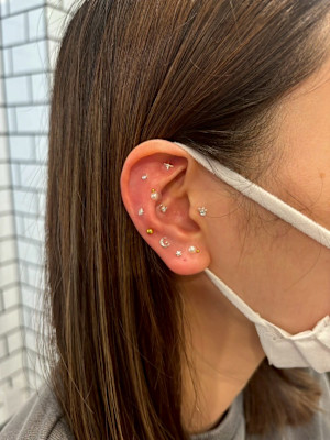 耳ツボジュエリー20代30代40代50代髪質改善白髪染めCO