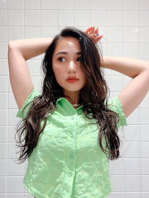 ロングウェーブスタイル