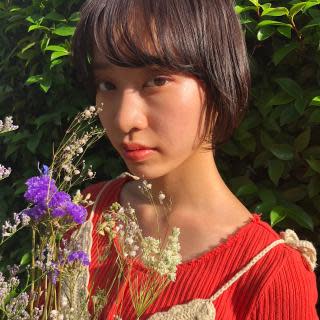 ナチュラルショートボブ