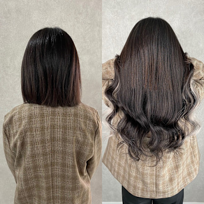 韓国系BIZEカラーエクステ梅田×スタイル